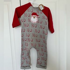 Mud pie Christmas romper 6-9 month
